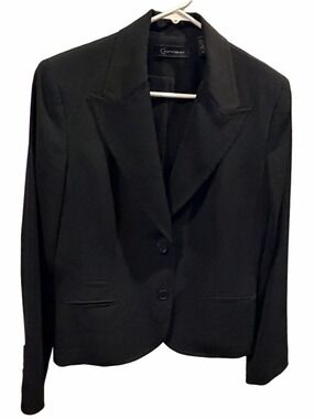 Context Black Blazer Size 8